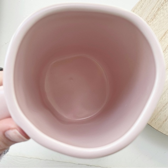 Rae Dunn Valentines Artisan Collection Pink Be Mine Mug - Picture 3 of 4